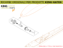 4) Ricambio KINGgates - Gruppo riduzione JET