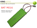Batteria tampone di ricambio 24V 1,6AH per centrali STAR 24V.