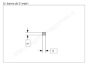 Profilo quadro pieno 6mm grezzo in barre da 3 metri in ferro