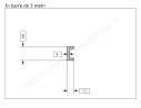 Profilo speciale ad "U" 25x12x4 in ferro grezzo da 3 metri