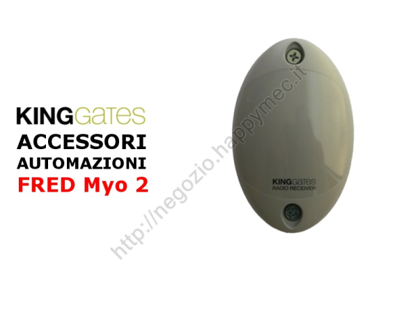 Ricevitore bicanale miniaturizzato Fred Myo2 - IP54 a 480 codici