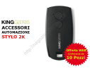 Telecomando Stylo2K new King-gates a 2 canali in confezione da