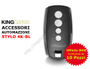 Telecomando Stylo4K new King-gates a 4 canali in confezione da