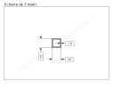 Tubo quadro grezzo 20x1,5 in barre da 3 metri in ferro