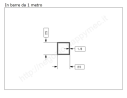 Tubo quadro grezzo 25x1,5 in barre da 1 metro in ferro