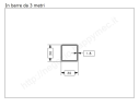 Tubo quadro grezzo 30x1,5 in barre da 3 metri in ferro