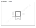 Tubo quadro grezzo 35x1,5 in barre da 3 metri in ferro