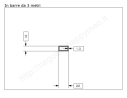 Tubo rettangolare grezzo 20x10x1,5 in barre da 3 metri in ferro