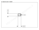 Tubo rettangolare grezzo 20x15x1,5 in barre da 3 metri in ferro