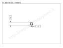 Tubo tondo diam.12x1.5mm.grezzo in barre da 1 metro in ferro