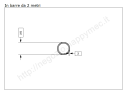 Tubo tondo diam.25x2mm.grezzo in barre da 2 metri in ferro