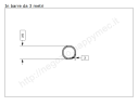 Tubo tondo diam.25x2mm.grezzo in barre da 3 metri in ferro