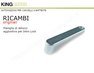 Chiave di sblocco a leva per serrature intro lock