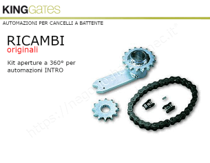 Kit per aperture a 360° per INTRO 400 KINGgates