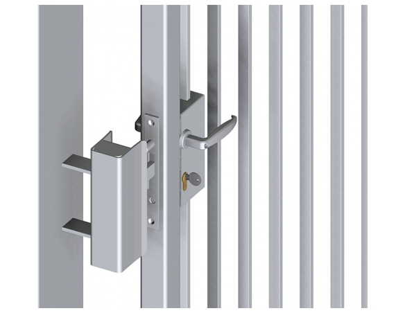 Battente chiuso per serrature a gancio, Q.80