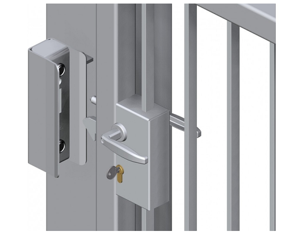 Battente chiuso per serrature a gancio, Q.80