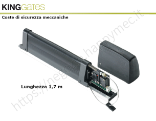 Costa di sicurezza meccanica L.1700 mm.