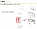 Ricambio KINGgates - Trasformatore per automazione ROLLS newgen