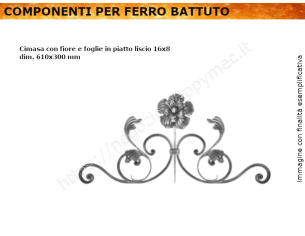 Cimasa per cancelli...