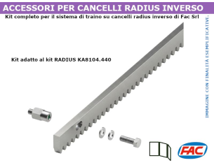 Kit cremagliere specifico...