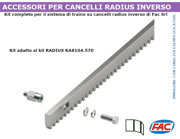 Kit cremagliere specifico per...