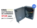 Centrale Star G8AC per 2 motori 230V con trasformatore e box ABS