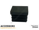 Confezione tappi quadri 30x30 mm (conf.da 10pz)