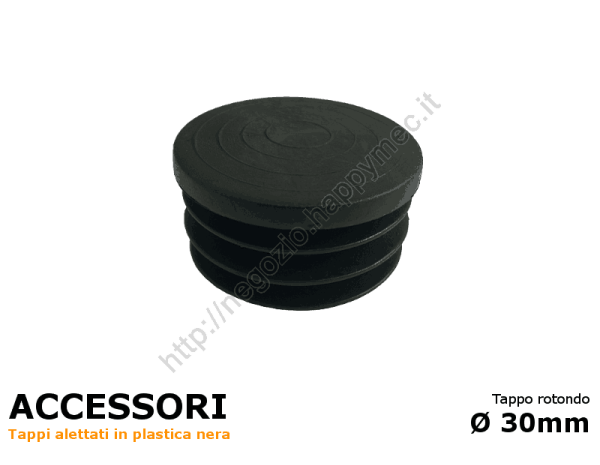 Confezione tappi tondi diam.30 mm (conf.da 10pz)