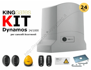 DyKit 24/1000 automazione Dynamos 24V per cancelli scorrevoli