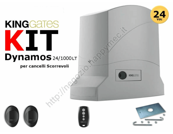 DyKit 24/1000LT automazione Dynamos 24V per cancelli scorrevoli