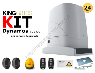 DyKit XL 1800 automazione Dynamos XL 24V per cancelli