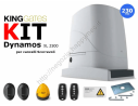 DyKit XL 2500 automazione Dynamos XL 230V per cancelli
