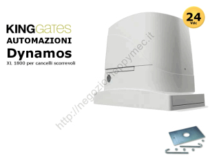 Dynamos XL 1800 motore 24V con centrale per cancelli scorrevoli