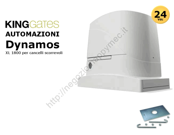 Dynamos XL 1800 motore 24V con centrale per cancelli scorrevoli