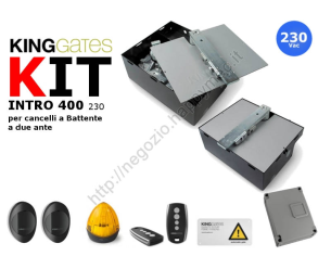 Kit automazione "Intro 230-400" 230V - 2 motori con casse di