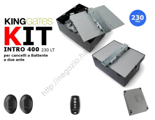 Kit automazione "Intro 230-400" 230V Lite 2 motori, casse di
