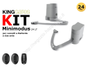 Kit automazione "MiniModus24 Lite" per cancello a 2 ante