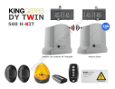 Kit automazione DyTwin 500 230V per cancelli scorrevoli a 2