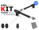 Kit automazione LT per cancelli a battente "Linear500" 230V