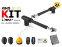 Kit automazione per cancelli a battente "Linear500" 24V stelo