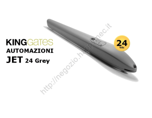 Motoriduttore irreversibile grigio Jet 24 per cancelli a