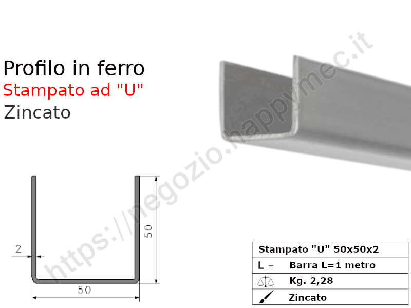 Ferro Angolare Zincato Sezione 25x25x4 Mm 